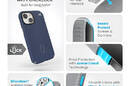 Speck Presidio2 Grip ClickLock & MagSafe - Etui iPhone 16e / iPhone 15 / iPhone 14 / iPhone 13 (Coastal Blue / Dust Grey / White) - zdjęcie 4