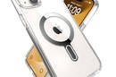 Speck Presidio Perfect-Clear ClickLock & Magsafe - Etui iPhone 15 Plus / iPhone 14 Plus (Clear / Chrome Finish / Serene Silver) - zdjęcie 10