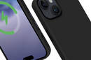 Crong Color Cover LUX Magnetic - Etui iPhone 15 Plus MagSafe (czarny) - zdjęcie 3
