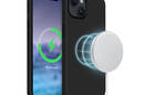 Crong Color Cover LUX Magnetic - Etui iPhone 15 Plus MagSafe (czarny) - zdjęcie 8
