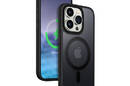 Crong Hybrid Frost MAG Cover - Etui iPhone 15 Pro MagSafe (czarny) - zdjęcie 2