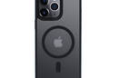Crong Hybrid Frost MAG Cover - Etui iPhone 15 Pro MagSafe (czarny) - zdjęcie 5