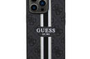 Guess 4G Printed Stripes MagSafe - Etui iPhone 13 Pro (Czarny) - zdjęcie 3