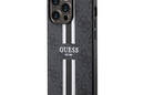 Guess 4G Printed Stripes MagSafe - Etui iPhone 14 Pro (Czarny) - zdjęcie 2