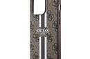 Guess 4G Printed Stripes MagSafe - Etui iPhone 14 Pro (Br - zdjęcie 6