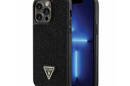 Guess Rhinestone Triangle - Etui iPhone 14 Pro Max (czarny) - zdjęcie 1