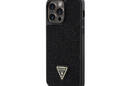 Guess Rhinestone Triangle - Etui iPhone 14 Pro Max (czarny) - zdjęcie 2