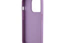 Guess Leather 4G Stamped - Etui iPhone 15 Pro (fioletowy) - zdjęcie 7