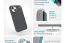 Speck Presidio2 Grip - Etui iPhone 16e / iPhone 15 / iPhone 14 / iPhone 13 (Charcoal Grey / Cool Bronze / White) - zdjęcie 10