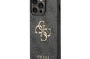 Guess 4G Big Metal Logo - Etui iPhone 15 Pro Max (szary) - zdjęcie 2