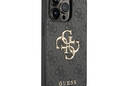 Guess 4G Big Metal Logo - Etui iPhone 15 Pro Max (szary) - zdjęcie 4