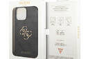 Guess 4G Big Metal Logo - Etui iPhone 15 Pro Max (szary) - zdjęcie 8