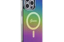 Guess IML Iridescent MagSafe - Etui iPhone 15 Pro (kolorowy) - zdjęcie 4