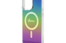Guess IML Iridescent MagSafe - Etui iPhone 15 Pro (kolorowy) - zdjęcie 6