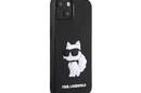 Karl Lagerfeld 3D Rubber NFT Choupette - Etui iPhone 14 Plus (Czarny) - zdjęcie 4