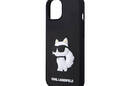 Karl Lagerfeld 3D Rubber NFT Choupette - Etui iPhone 14 Plus (Czarny) - zdjęcie 6