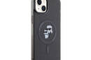 Karl Lagerfeld Karl & Choupette Glitter Magsafe - Etui iPhone 15 Plus (czarny) - zdjęcie 4