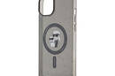 Karl Lagerfeld Karl & Choupette Glitter Magsafe - Etui iPhone 15 Plus (czarny) - zdjęcie 6