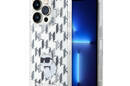 Karl Lagerfeld Monogram Choupette - Etui iPhone 15 Pro Max (przezroczysty) - zdjęcie 1