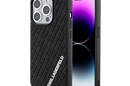 Karl Lagerfeld 3D Rubber Multi Logo - Etui iPhone 15 Pro (czarny) - zdjęcie 1