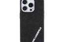 Karl Lagerfeld 3D Rubber Multi Logo - Etui iPhone 15 Pro (czarny) - zdjęcie 3