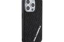 Karl Lagerfeld 3D Rubber Multi Logo - Etui iPhone 15 Pro (czarny) - zdjęcie 4