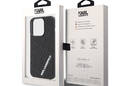 Karl Lagerfeld 3D Rubber Multi Logo - Etui iPhone 15 Pro (czarny) - zdjęcie 8