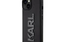Karl Lagerfeld 3D Rubber Glitter Logo - Etui iPhone 15 (czarny) - zdjęcie 2