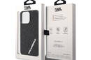 Karl Lagerfeld 3D Rubber Multi Logo - Etui iPhone 15 Pro Max (czarny) - zdjęcie 8