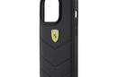 Ferrari Quilted Metal Logo - Etui iPhone 15 Pro (czarny) - zdjęcie 6