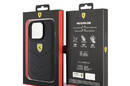 Ferrari Quilted Metal Logo - Etui iPhone 15 Pro (czarny) - zdjęcie 8