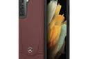 Mercedes Leather Urban Line - Etui Samsung Galaxy S21+ (czerwony) - zdjęcie 1