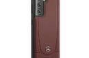 Mercedes Leather Urban Line - Etui Samsung Galaxy S21+ (czerwony) - zdjęcie 4