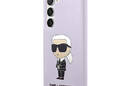 Karl Lagerfeld Silicone NFT Ikonik - Etui Samsung Galaxy S23+ (fioletowy) - zdjęcie 2