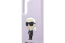 Karl Lagerfeld Silicone NFT Ikonik - Etui Samsung Galaxy S23+ (fioletowy) - zdjęcie 6