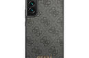 Guess 4G Metal Logo - Etui Samsung Galaxy S23 (szary) - zdjęcie 3