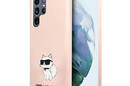 Karl Lagerfeld Silicone NFT Choupette - Etui Samsung Galaxy S23 Ultra (różowy) - zdjęcie 1
