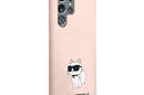 Karl Lagerfeld Silicone NFT Choupette - Etui Samsung Galaxy S23 Ultra (różowy) - zdjęcie 4