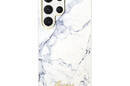 Guess Marble Collection - Etui Samsung Galaxy S23 Ultra (biały) - zdjęcie 3