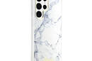 Guess Marble Collection - Etui Samsung Galaxy S23 Ultra (biały) - zdjęcie 4