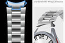 Spigen Modern Fit Band - Bransoleta do Samsung Galaxy Watch 6 Classic 47 mm (Srebrny) - zdjęcie 6