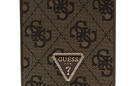 Guess Leather 4G Triangle Strass - Etui Samsung Z Flip 5 (bršzowy) - zdjęcie 5