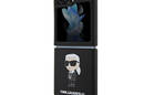 Karl Lagerfeld Silicone Ikonik - Etui Samsung Z Flip 5 (czarny) - zdjęcie 6