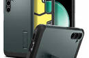 Spigen Tough Armor - Etui do Samsung Galaxy S23 FE (Abyss Green) - zdjęcie 1