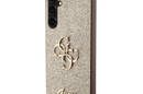 Guess Glitter Script Big 4G - Etui Samsung Galaxy S23 FE (złoty) - zdjęcie 2