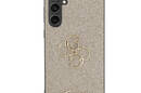 Guess Glitter Script Big 4G - Etui Samsung Galaxy S23 FE (złoty) - zdjęcie 3