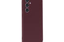 Crong Color Cover - Etui Samsung Galaxy S23 FE (bordowy) - zdjęcie 2