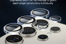 Crong Lens Ring - Szkło hartowane na obiektyw aparatu Samsung Galaxy S24 Ultra (przezroczysty) - zdjęcie 4