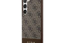 Guess 4G Bottom Stripe Metal Logo Collection - Etui Samsung Galaxy S24+ (bršzowy) - zdjęcie 2