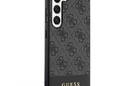 Guess 4G Bottom Stripe Metal Logo Collection - Etui Samsung Galaxy S24 (czarny) - zdjęcie 3